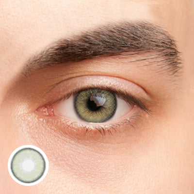 OJOTrend Seattle Green Man Wear Contact Lenses 1 Yearly