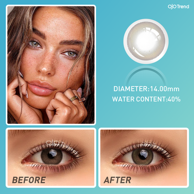 OJOTrend Shiny Contact Lenses 1 Yearly