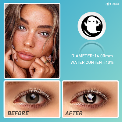 OJOTrend ghost Contact Lenses 1 Yearly