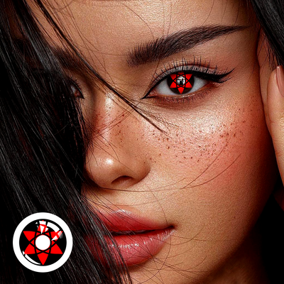 OJOTrend Eternal Sharingan  Contact Lenses 1 Yearly