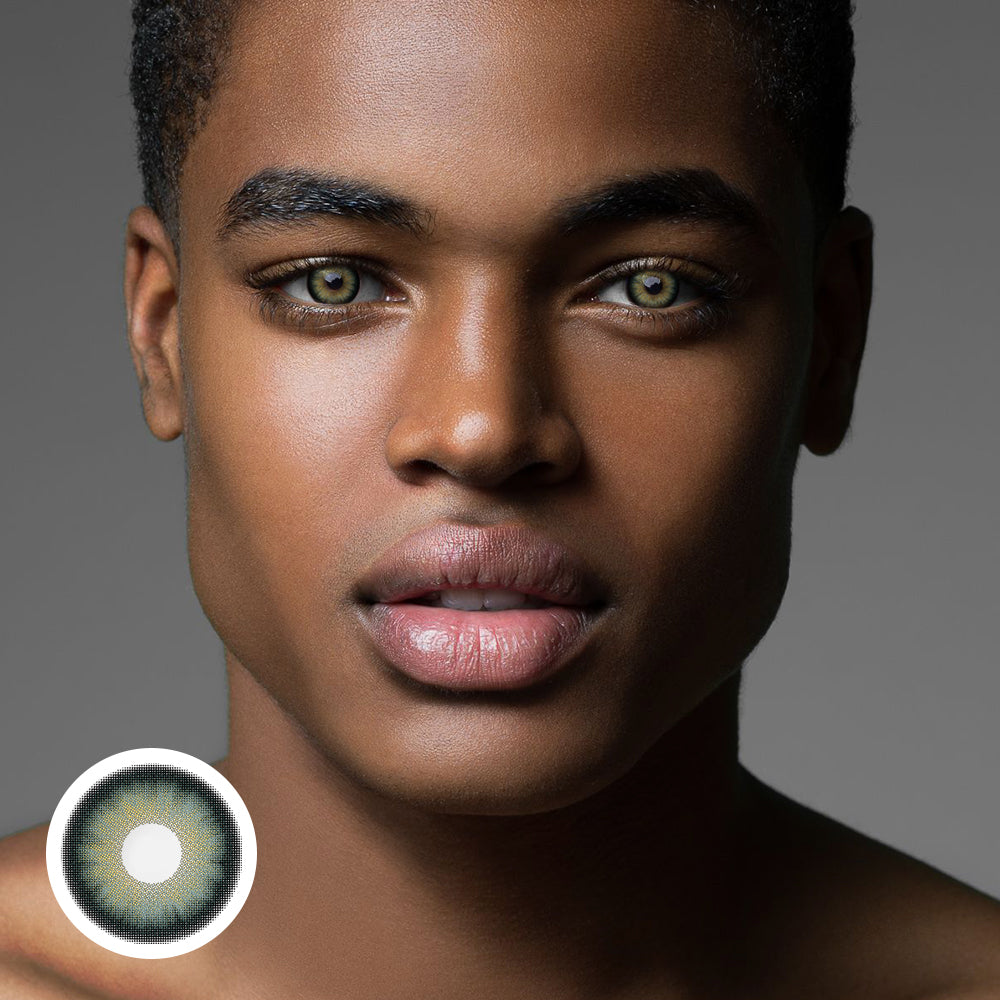 OJOTrend GENE Green Man Wear Contact Lenses 1 Yearly