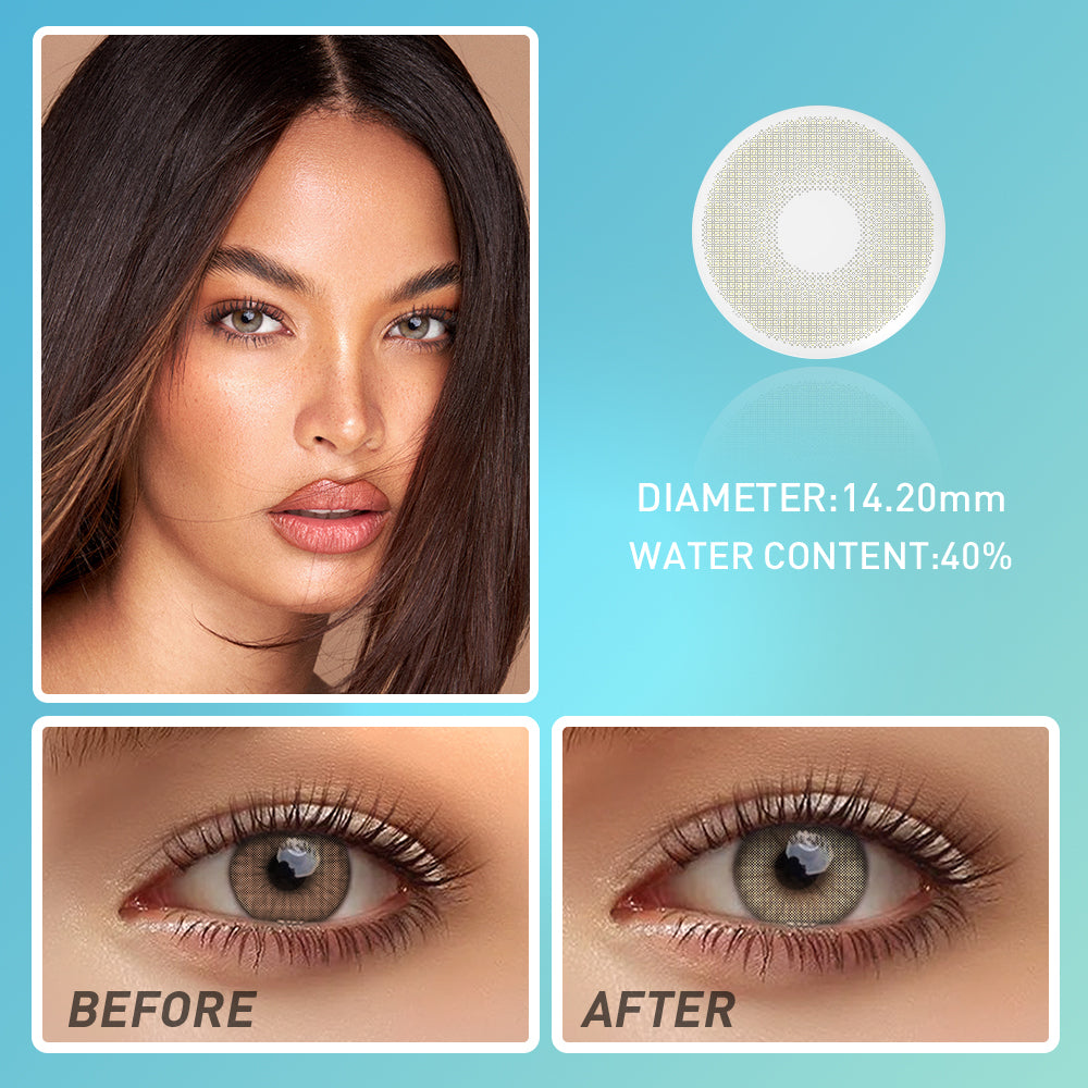 OJOTrend Polar Light Colored Contact Lenses (1Yearly)