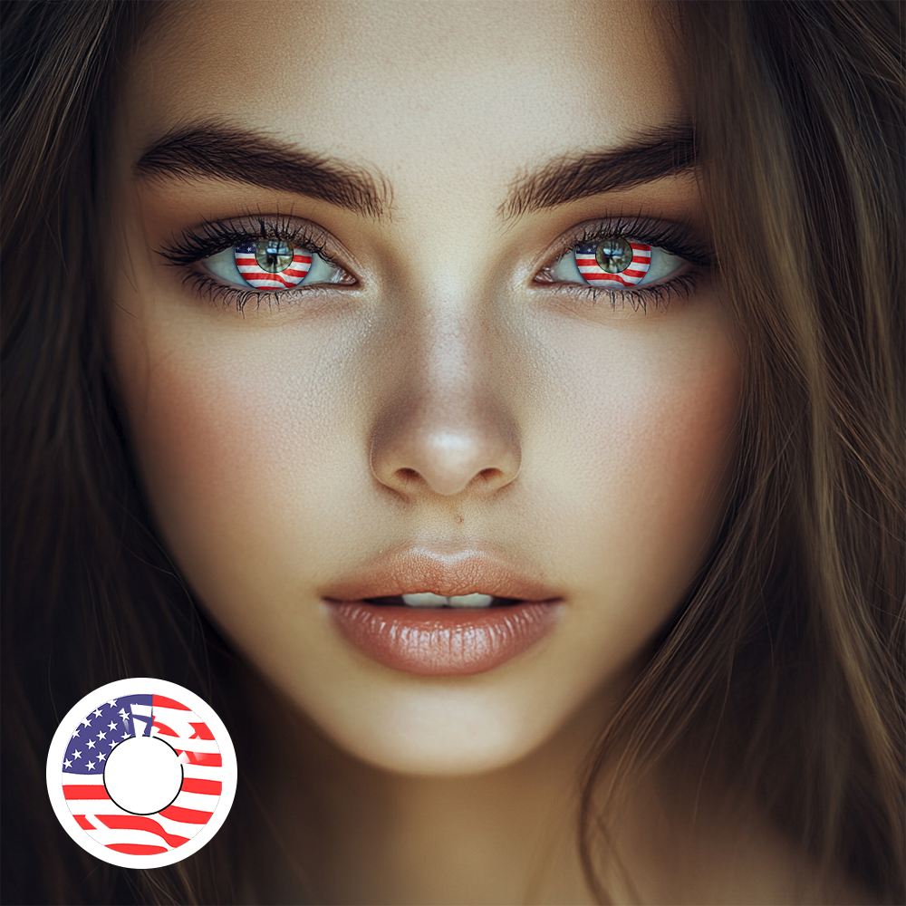 OJOTrend independence day  Contact Lenses 1 Yearly