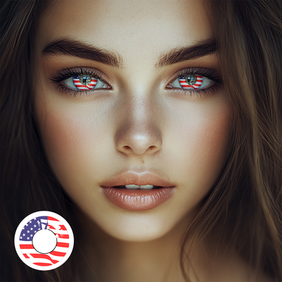 OJOTrend independence day  Contact Lenses 1 Yearly