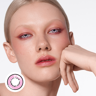 OJOTrend Elements Pink Contact Lenses 1 Yearly