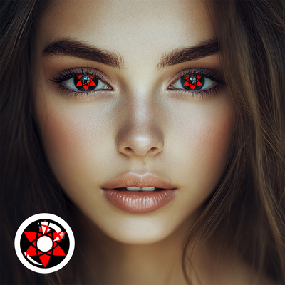 OJOTrend Eternal Sharingan  Contact Lenses 1 Yearly