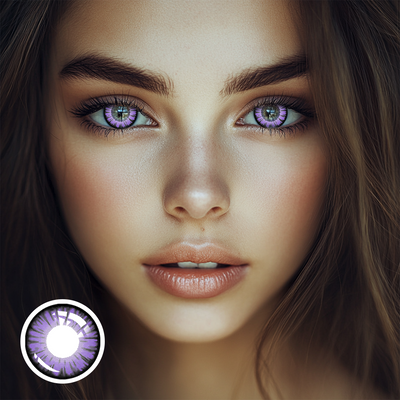 OJOTrend Monster Violet Contact Lenses£¨ 1 Yearly £©