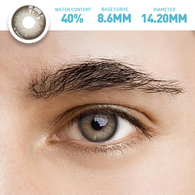 OJOTrend Barbie Brown Color Man Wear Contact Lenses 1 Yearly