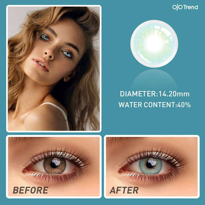 Polar Light (Clear Sky) | Yearly | OJOTrend Colored Contact Lenses ojotrend