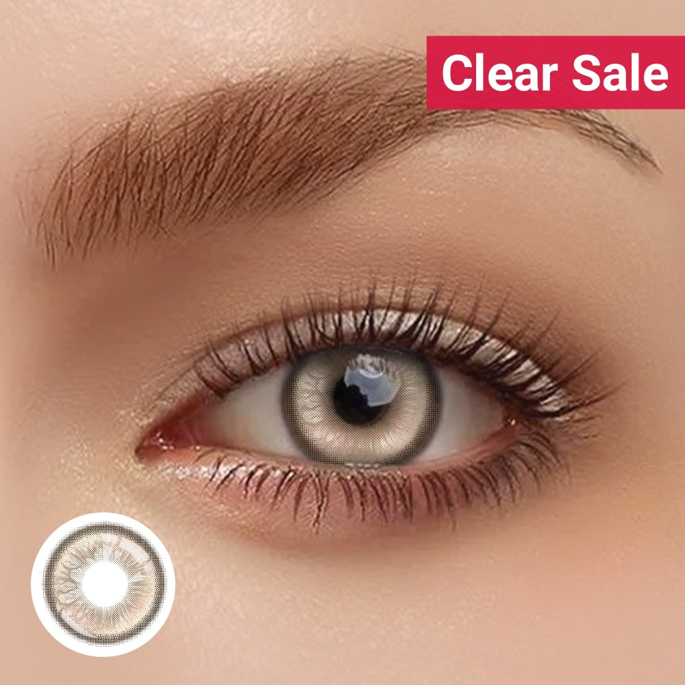 OJOTrend Shade Brown Colored Contact Lenses 1 Yearly