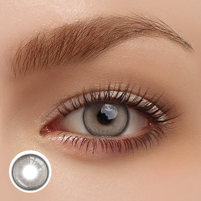 OJOTrend Mocha Glitter Colored Contact Lenses 1 Yearly