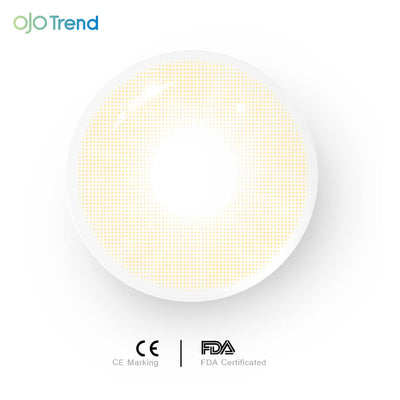 Polar Light (Cream Brown) | Yearly | OJOTrend Colored Contact Lenses ojotrend